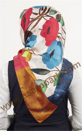 Levidor İpek Eşarp 12523-2