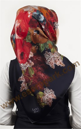 Levidor İpek Eşarp 12525-7