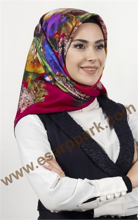 Levidor İpek Eşarp 12525-8