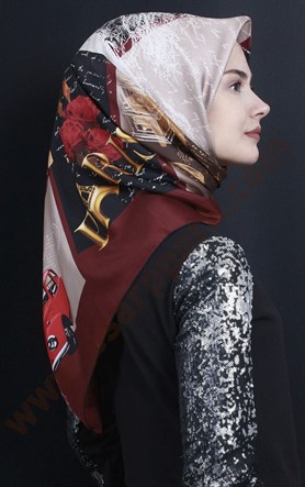 Levidor İpek Eşarp 1253-12