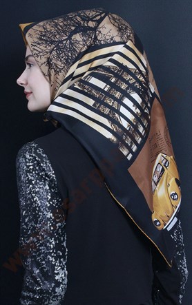 Levidor İpek Eşarp 1253-14