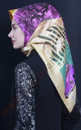 Levidor İpek Eşarp 1253-15 