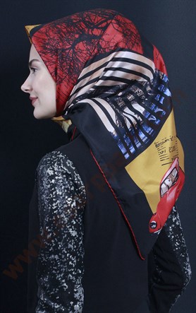 Levidor İpek Eşarp 1253-2