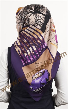 Levidor İpek Eşarp 1253-5