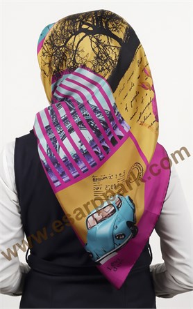 Levidor İpek Eşarp 1253-6