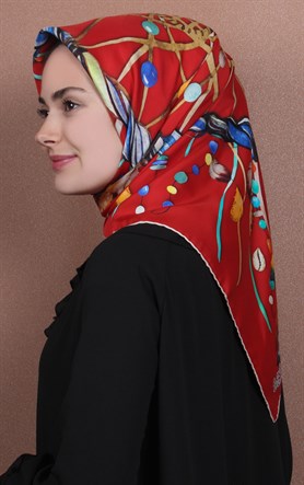 Levidor İpek Eşarp 12531-11