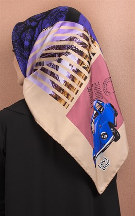 Levidor İpek Eşarp 12531-3