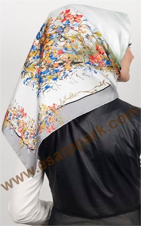 Levidor İpek Eşarp 12533-10