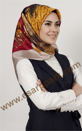 Levidor İndirimli İpek Eşarp 12533-12