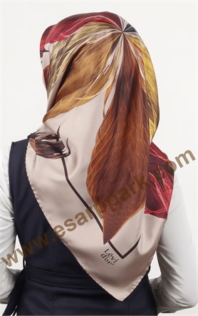 Levidor İpek Eşarp 12541-1