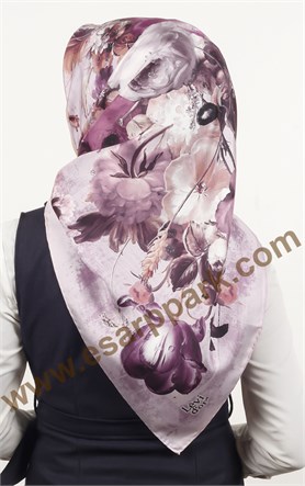 Levidor İpek Eşarp 12541-2