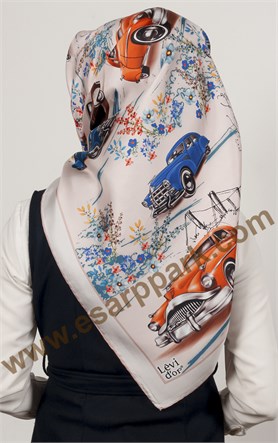 Levidor İndirimli İpek Eşarp 12544-3