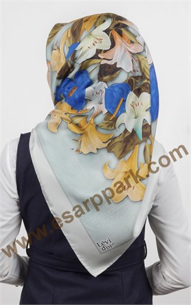 Levidor İpek Eşarp 12545-2