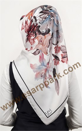 Levidor İpek Eşarp 12545-4