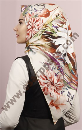 Levidor İpek Eşarp 12545-40