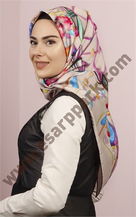 Levidor İpek Eşarp 12545-45