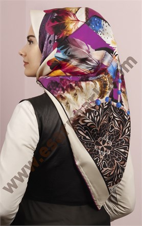 Levidor İpek Eşarp 12545-47