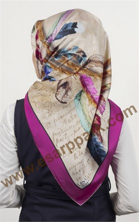 Levidor İpek Eşarp 12546-1