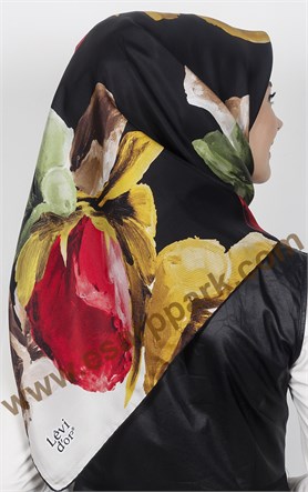 Levidor İpek Eşarp 12546-2