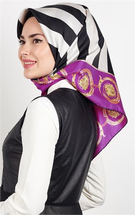 Levidor İpek Eşarp 12546-3