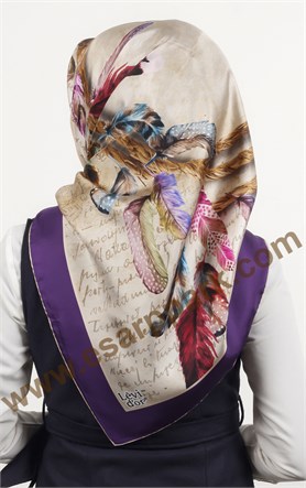 Levidor İpek Eşarp 12546-4