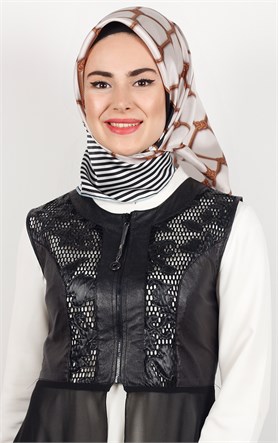 Levidor İpek Eşarp 12546-08