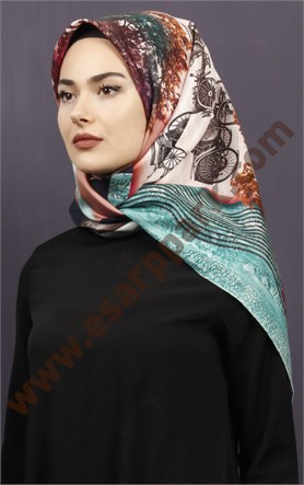 Levidor İpek Eşarp 12547-1