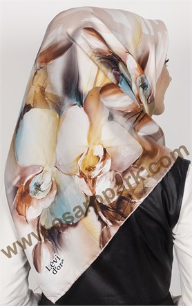 Levidor İpek Eşarp 12547-2