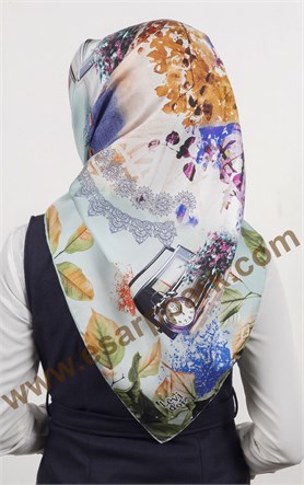 Levidor İpek Eşarp 12547-5