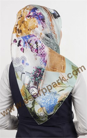 Levidor İpek Eşarp 12547-5