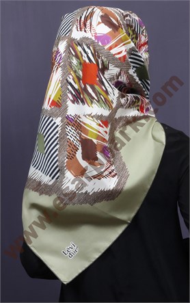 Levidor İpek Eşarp 12548-1