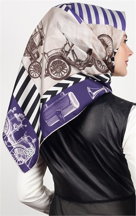 Levidor İpek Eşarp 12548-2