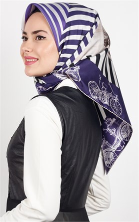 Levidor İpek Eşarp 12548-2