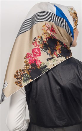 Levidor İpek Eşarp 12548-3