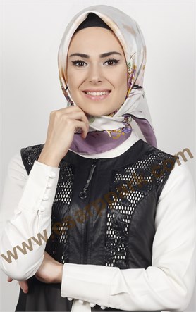 Levidor İpek Eşarp 12549-2