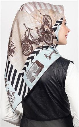 Levidor İpek Eşarp 1257-3