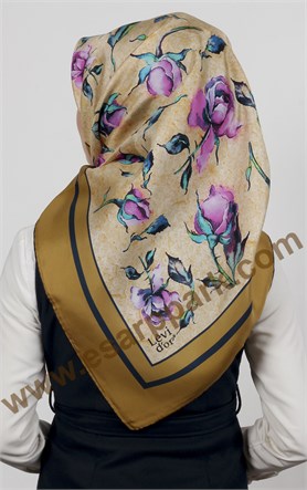 Levidor İndirimli İpek Eşarp 1258-3