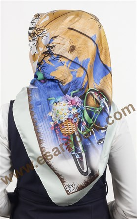 Levidor İpek Eşarp 12640-2