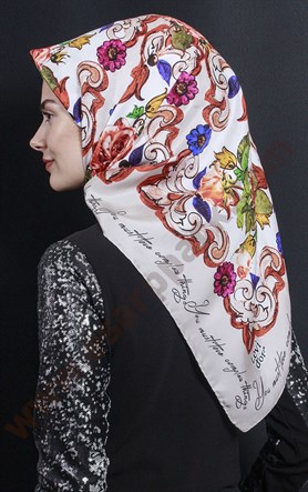 Levidor İpek Eşarp 12641-2