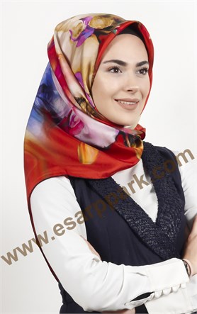 Levidor İpek Eşarp 12643-1