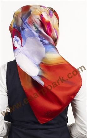 Levidor İpek Eşarp 12643-1