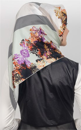 Levidor İpek Eşarp 12644-1