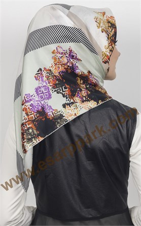 Levidor İpek Eşarp 12644-1