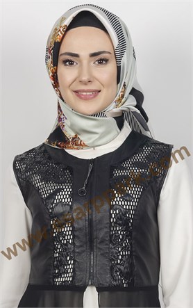 Levidor İpek Eşarp 12644-1