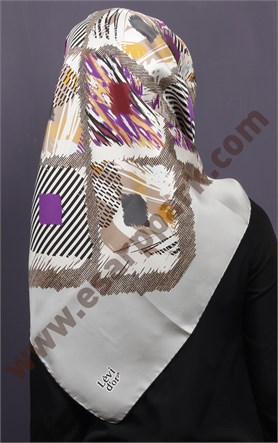 Levidor İpek Eşarp 12644-3