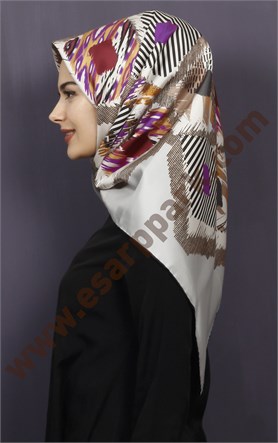 Levidor İpek Eşarp 12644-3
