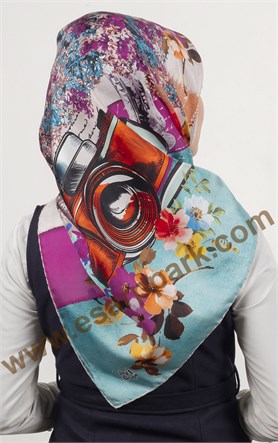 Levidor İpek Eşarp 12645-1