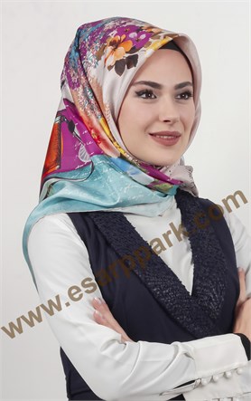 Levidor İpek Eşarp 12645-1