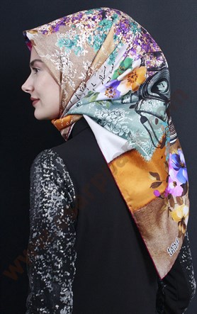 Levidor İpek Eşarp 12645-2