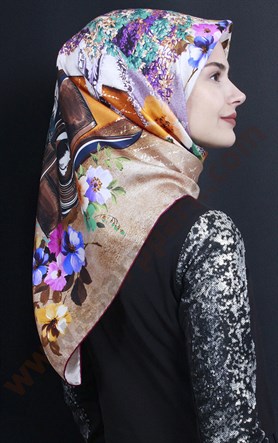 Levidor İpek Eşarp 12645-2